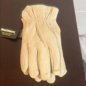 💲 Positherm Insulated Cream Work Gloves- Medium